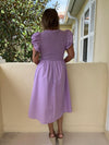 Derby Days Midi Dress - Lilac