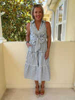 Tied In A Bow Midi Dress