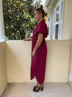 Bring On The Sass Maxi Dress - Plum