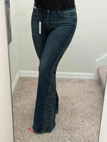 Judy Blue Embellished Flare Jeans